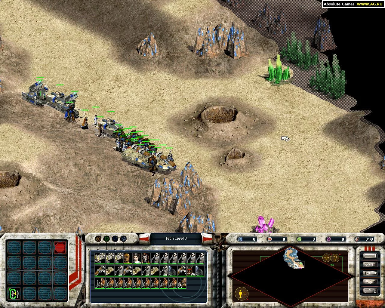 Изображение игры: Star Wars: Galactic Battlegrounds