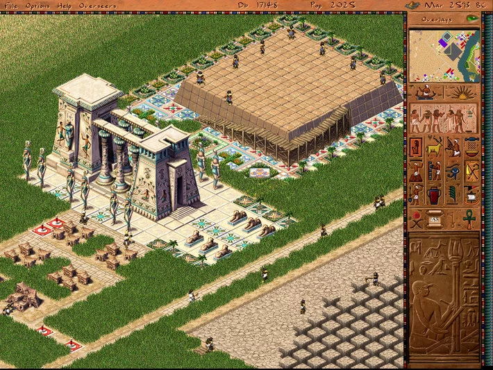 Изображение игры: Pharaoh + Cleopatra