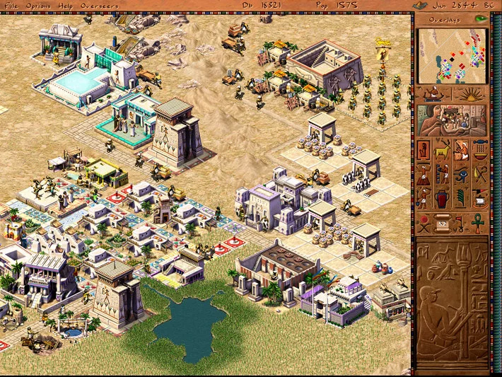 Изображение игры: Pharaoh + Cleopatra