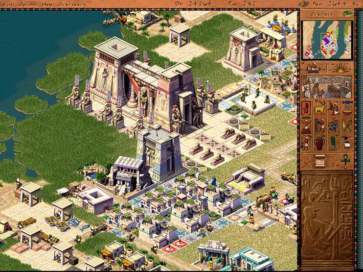 Изображение игры: Pharaoh + Cleopatra