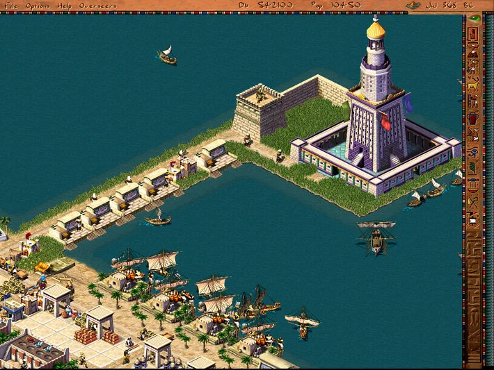 Изображение игры: Pharaoh + Cleopatra