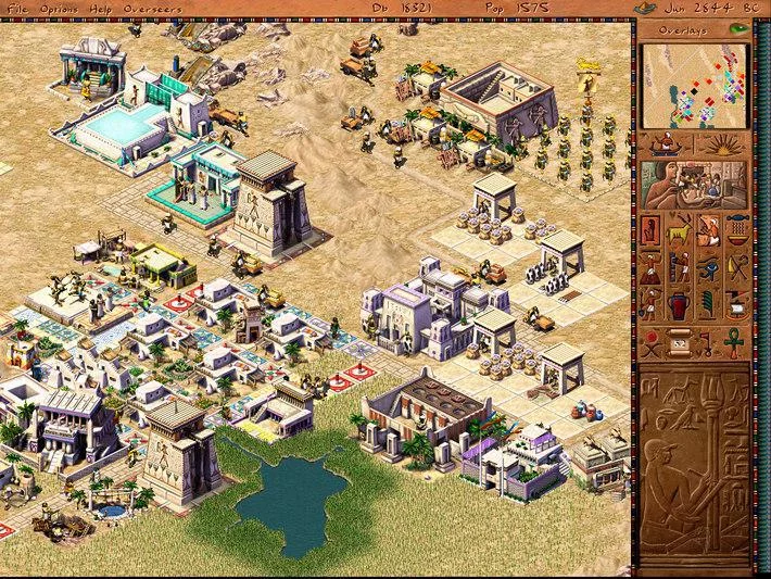 Изображение игры: Pharaoh + Cleopatra