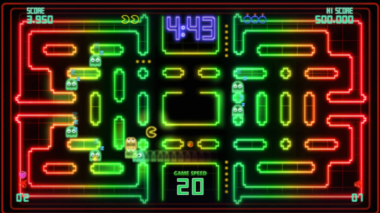 Изображение игры: PAC-MAN Championship Edition DX+