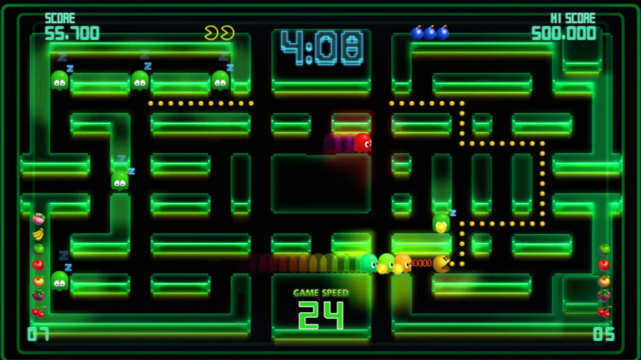 Изображение игры: PAC-MAN Championship Edition DX+