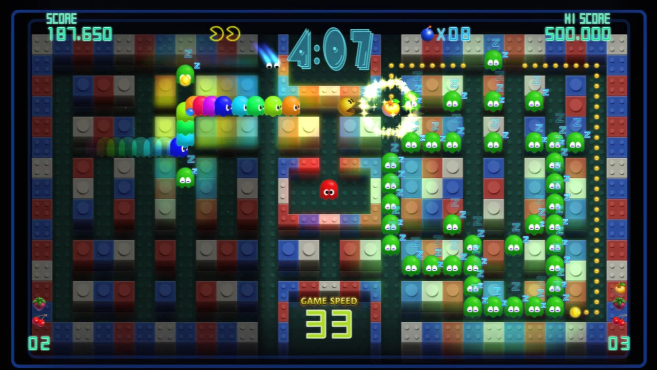 Изображение игры: PAC-MAN Championship Edition DX+