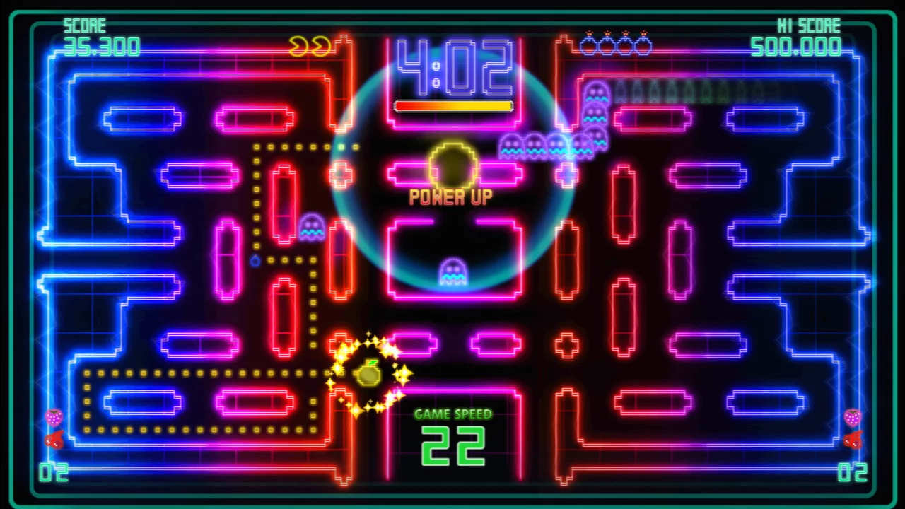 Изображение игры: PAC-MAN Championship Edition DX+