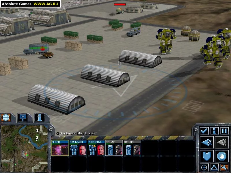 Изображение игры: MechCommander 2
