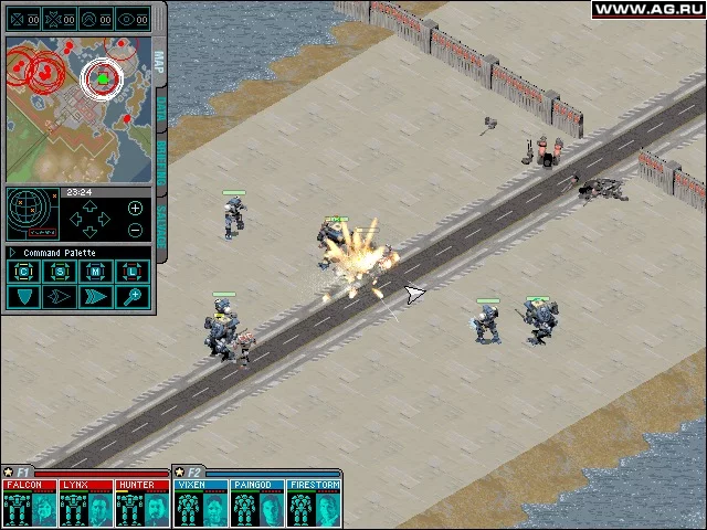 Изображение игры: MechCommander