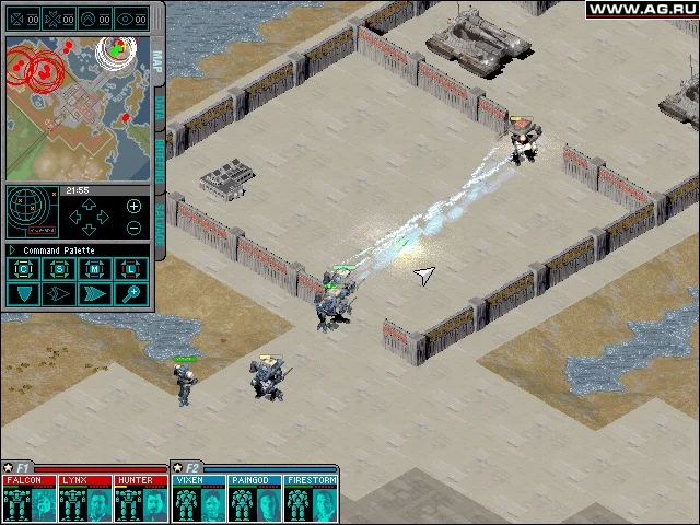 Изображение игры: MechCommander