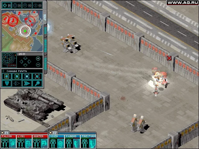 Изображение игры: MechCommander