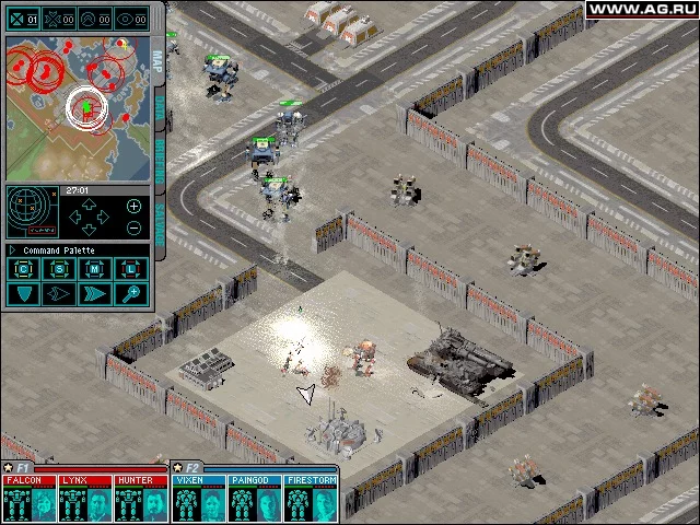 Изображение игры: MechCommander
