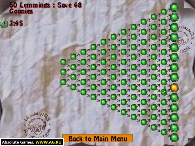 Изображение игры: Lemmings Revolution