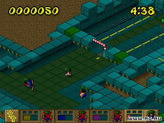 Изображение игры: Lemmings Paintball
