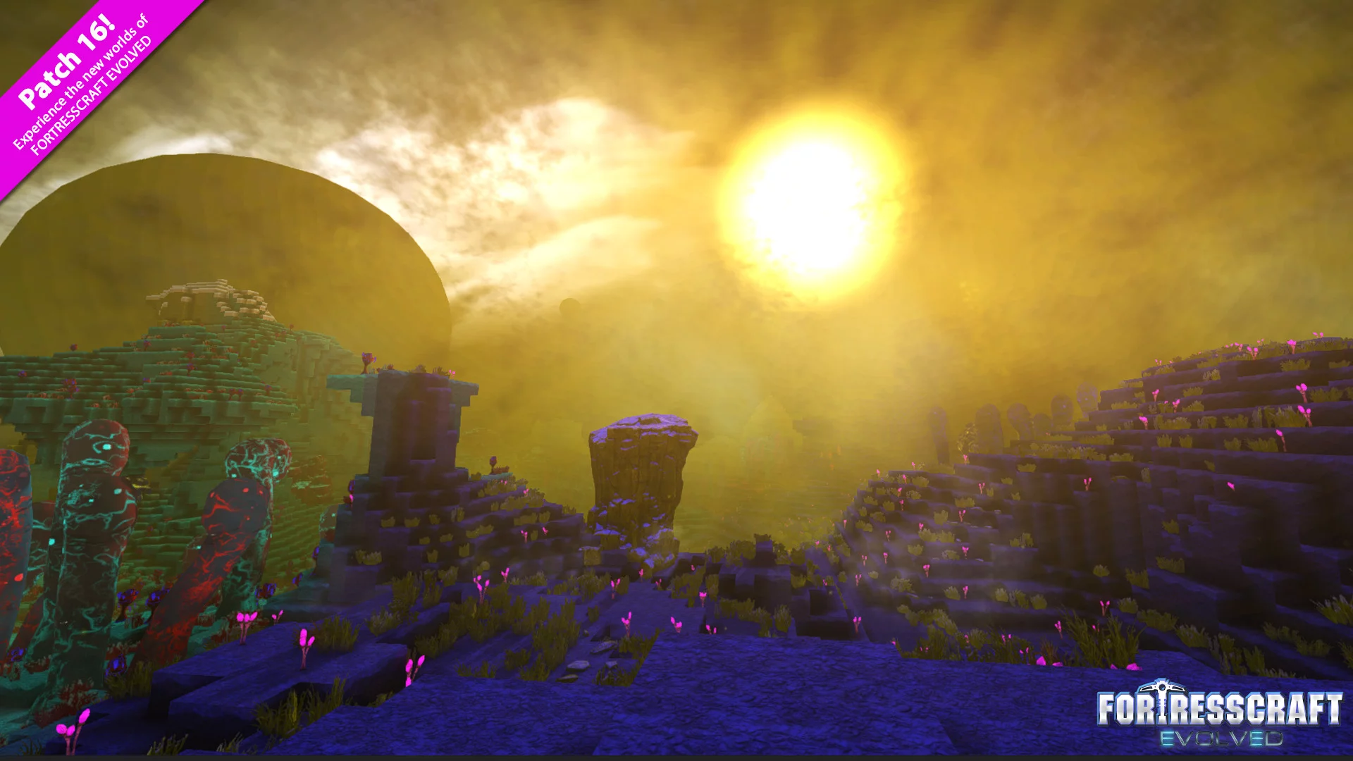 Изображение игры: FortressCraft Evolved!