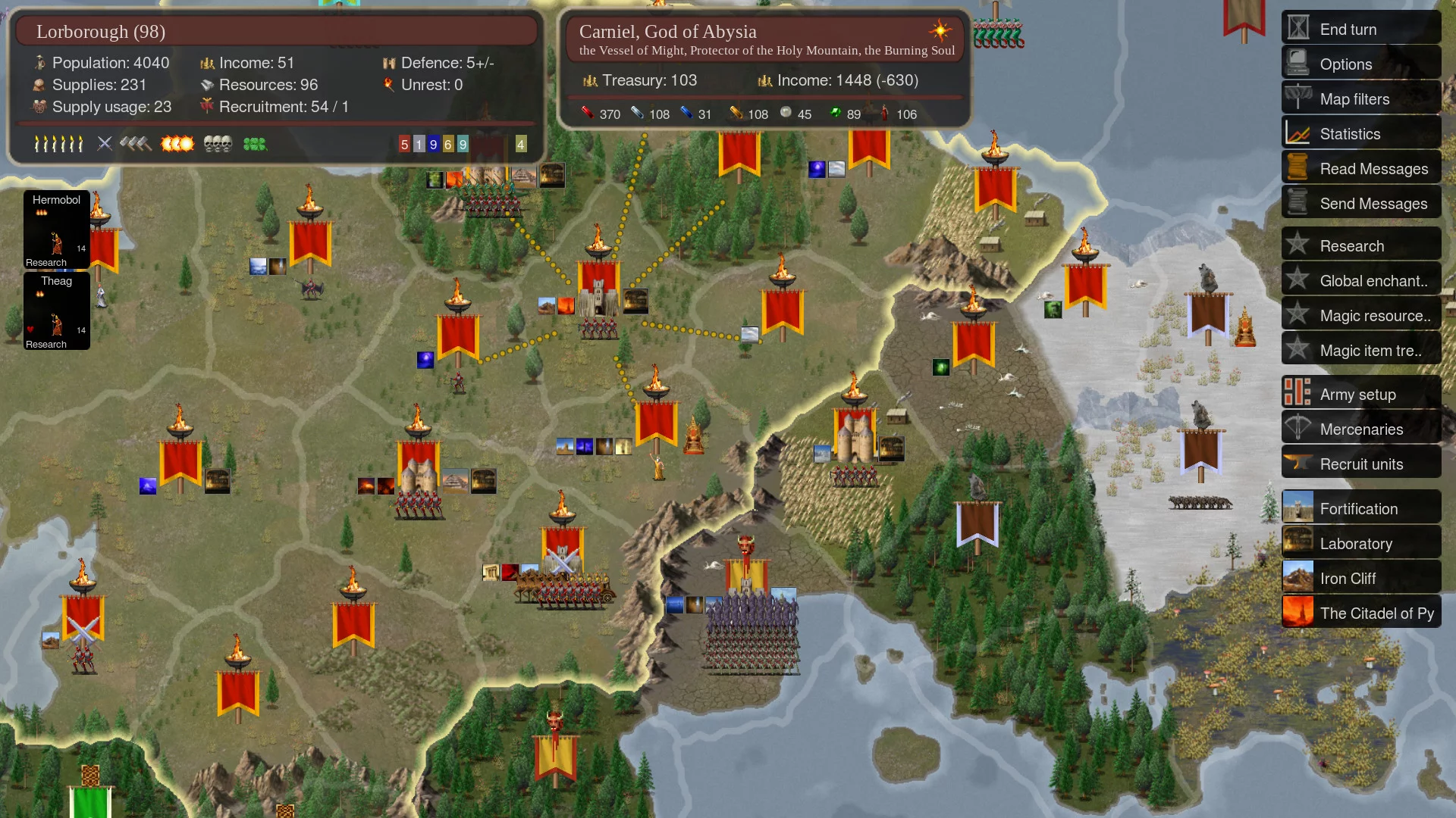 Изображение игры: Dominions 5 - Warriors of the Faith