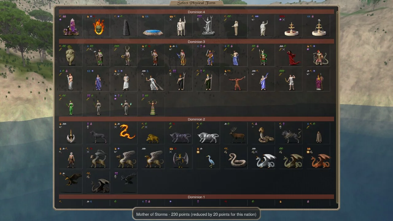 Изображение игры: Dominions 6 - Rise of the Pantokrator