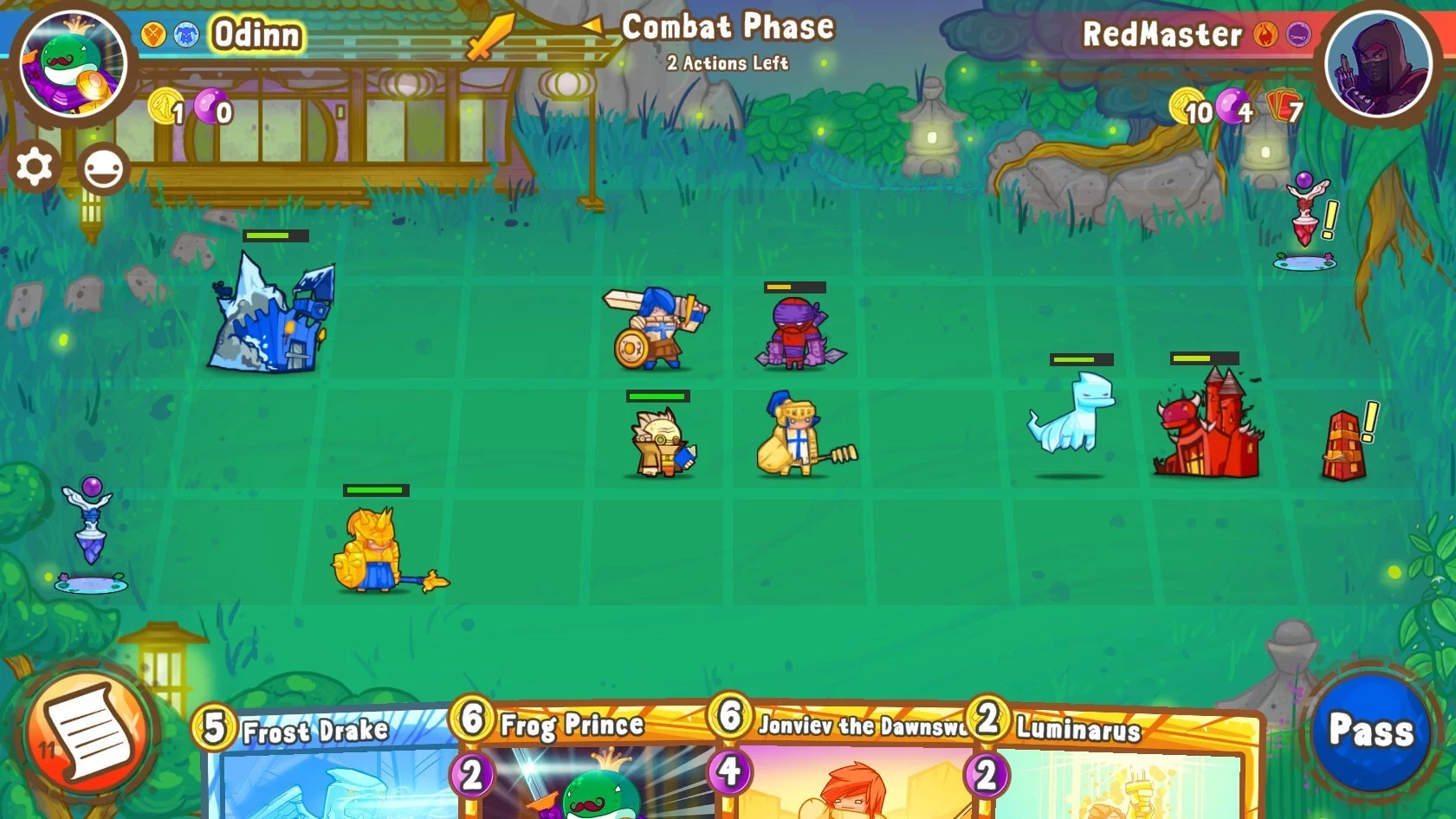 Изображение игры: Cards and Castles 2