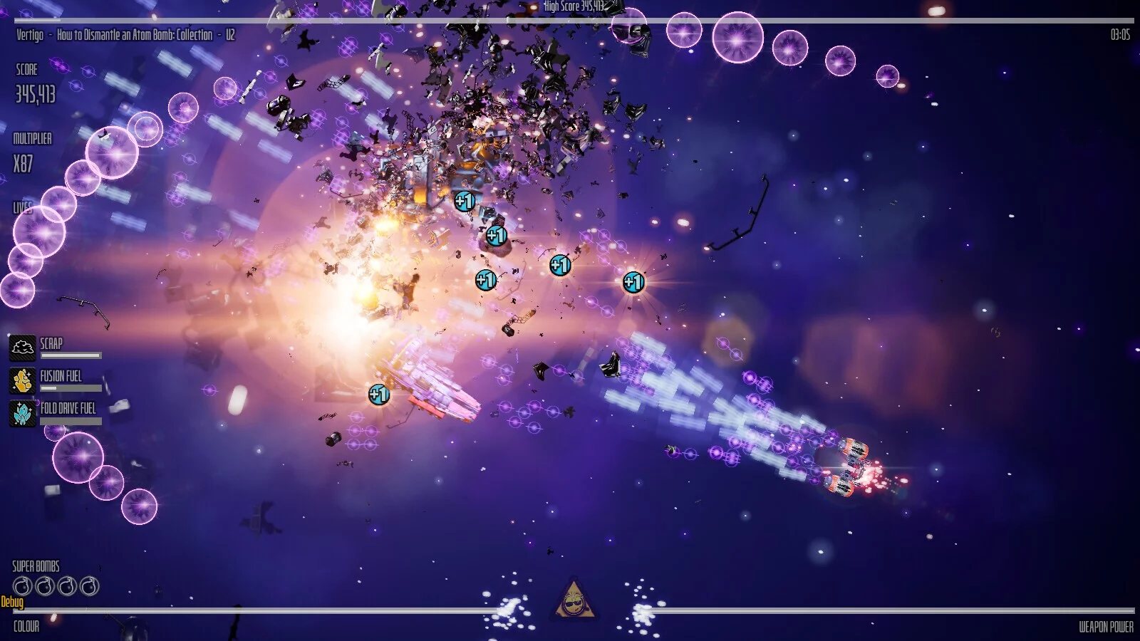 Изображение игры: Beat Hazard 3