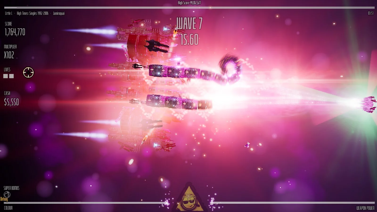 Изображение игры: Beat Hazard 3