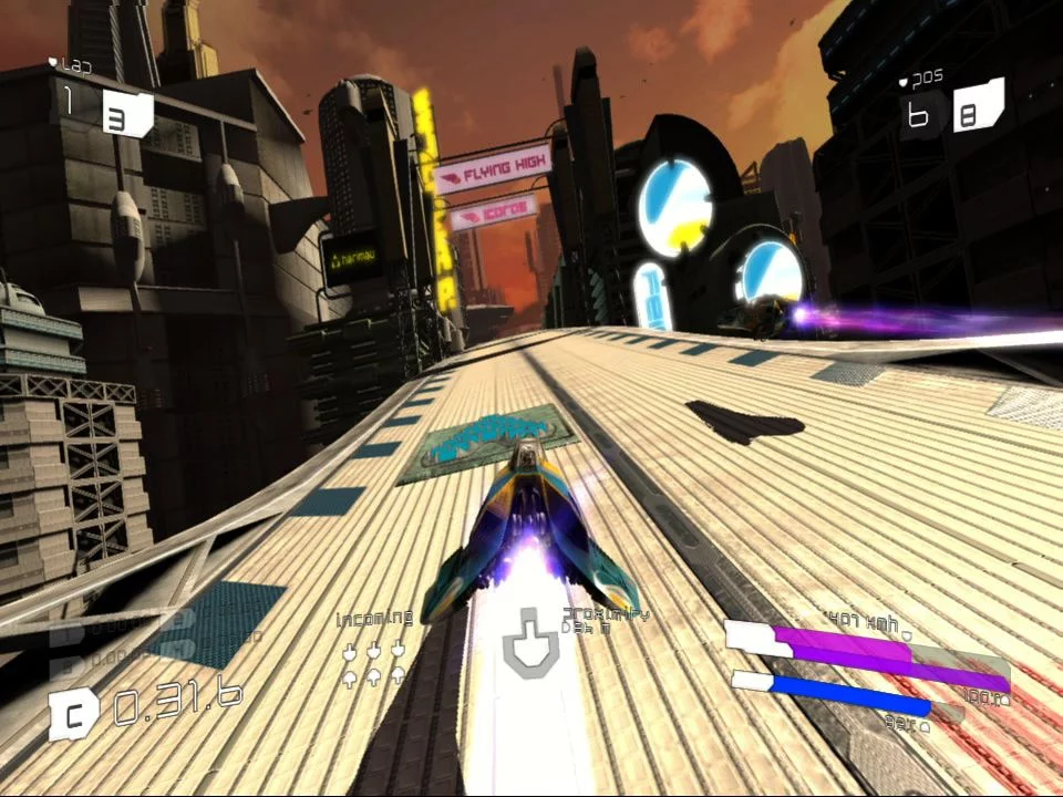Изображение игры: WipEout HD