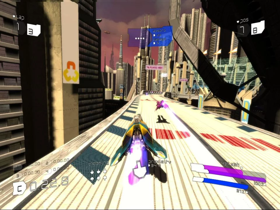 Изображение игры: WipEout HD