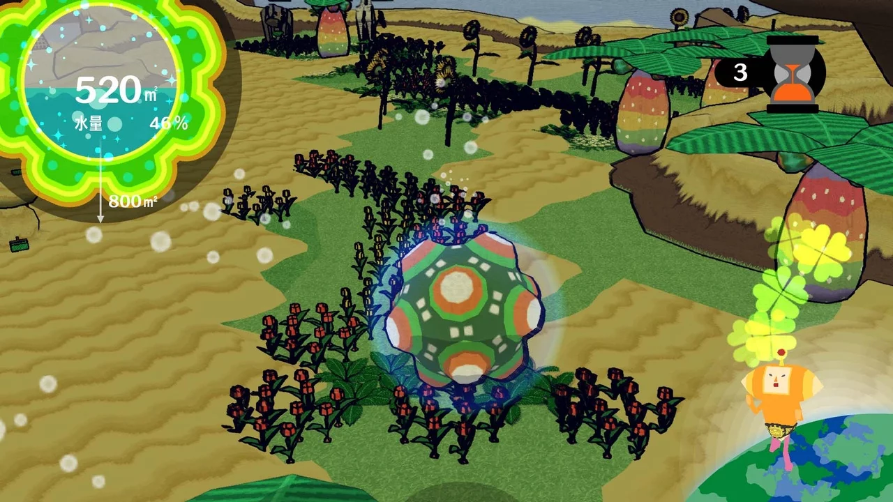 Изображение игры: Katamari Forever