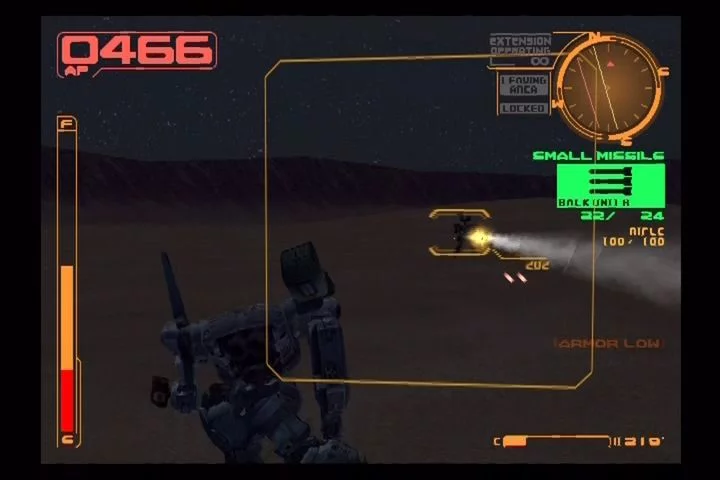 Изображение игры: Armored Core 2
