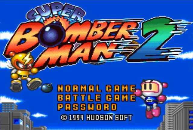 Изображение игры: Super Bomberman 2