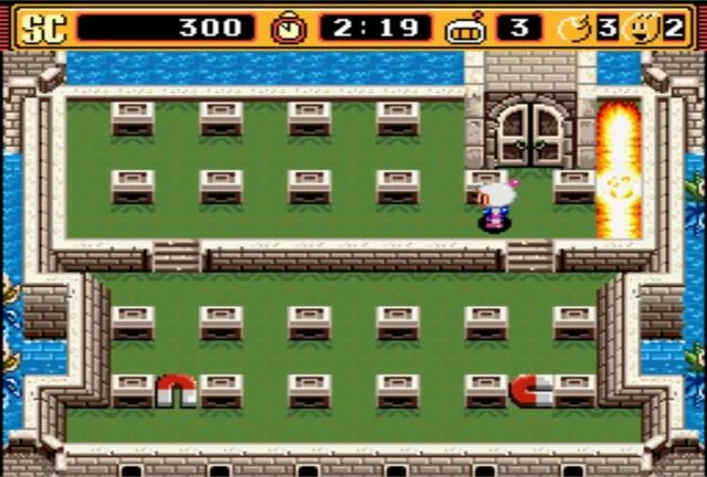Изображение игры: Super Bomberman 2