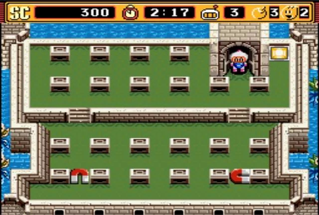 Изображение игры: Super Bomberman 2