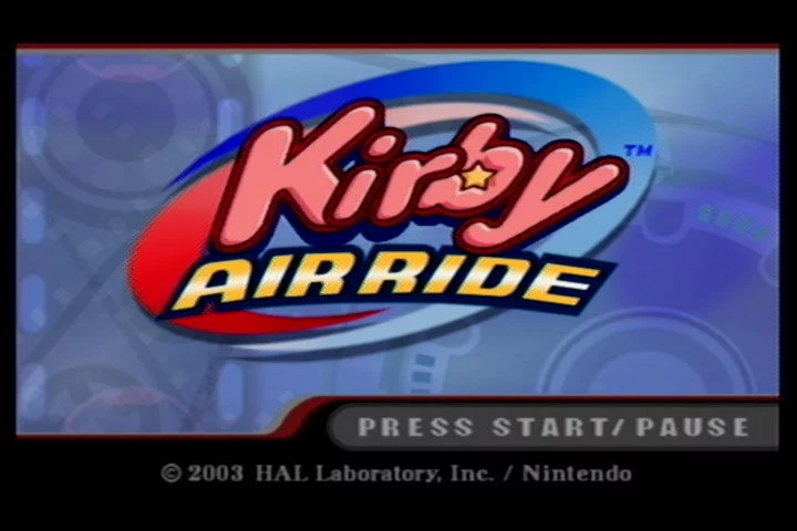 Изображение игры: Kirby Air Ride