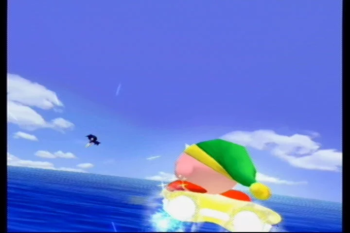 Изображение игры: Kirby Air Ride