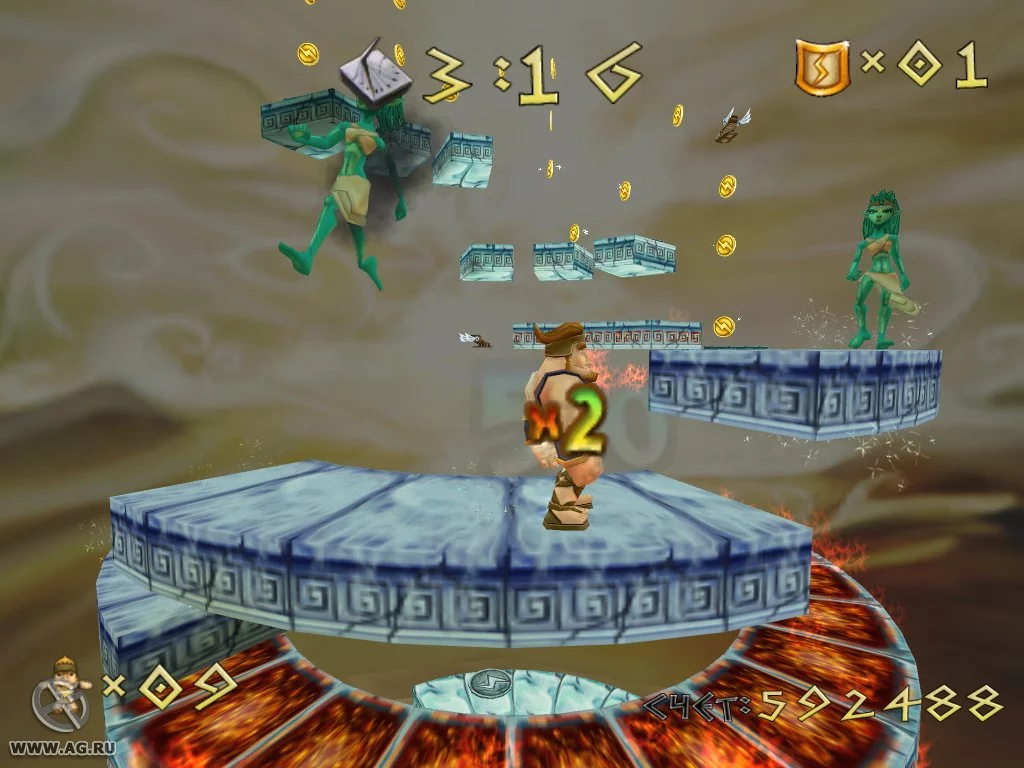 Изображение игры: Heracles: Battle with the Gods