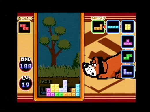 Изображение игры: Tetris DS