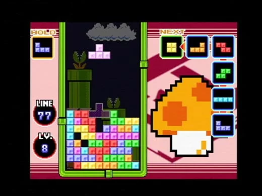 Изображение игры: Tetris DS