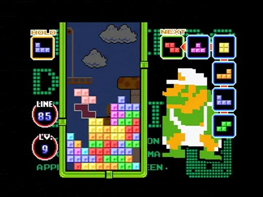 Изображение игры: Tetris DS