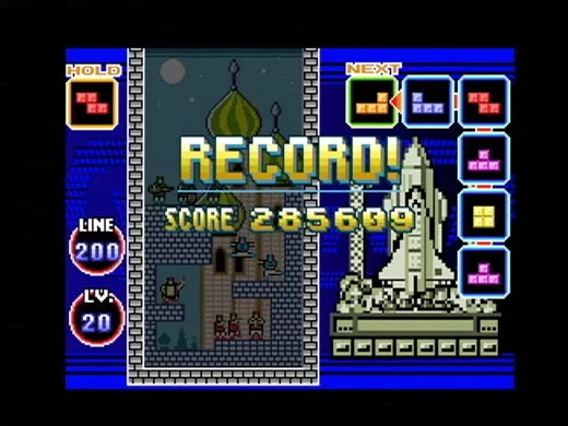 Изображение игры: Tetris DS
