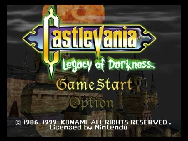 Изображение игры: Castlevania: Legacy of Darkness