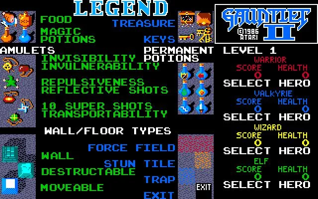 Изображение игры: Gauntlet II
