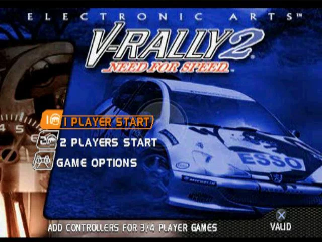 Изображение игры: V-Rally 2