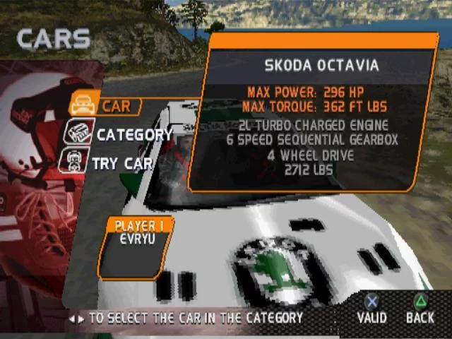 Изображение игры: V-Rally 2
