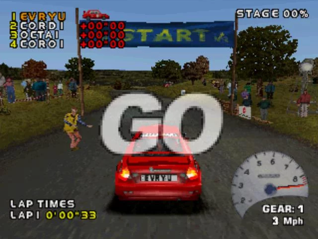 Изображение игры: V-Rally 2