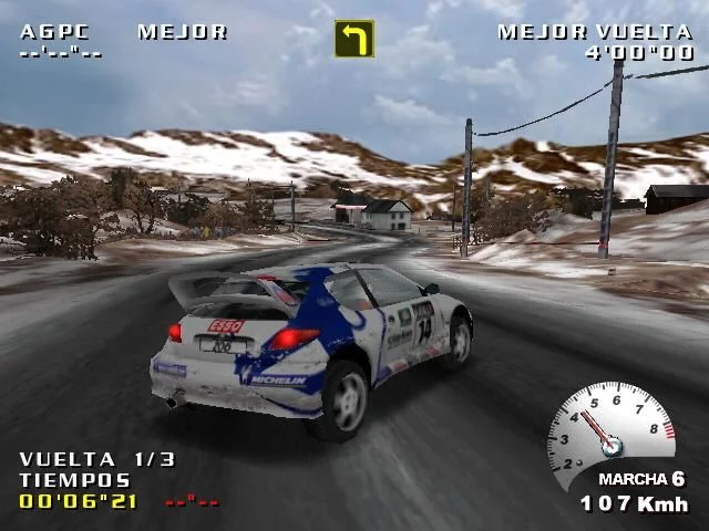 Изображение игры: V-Rally 2