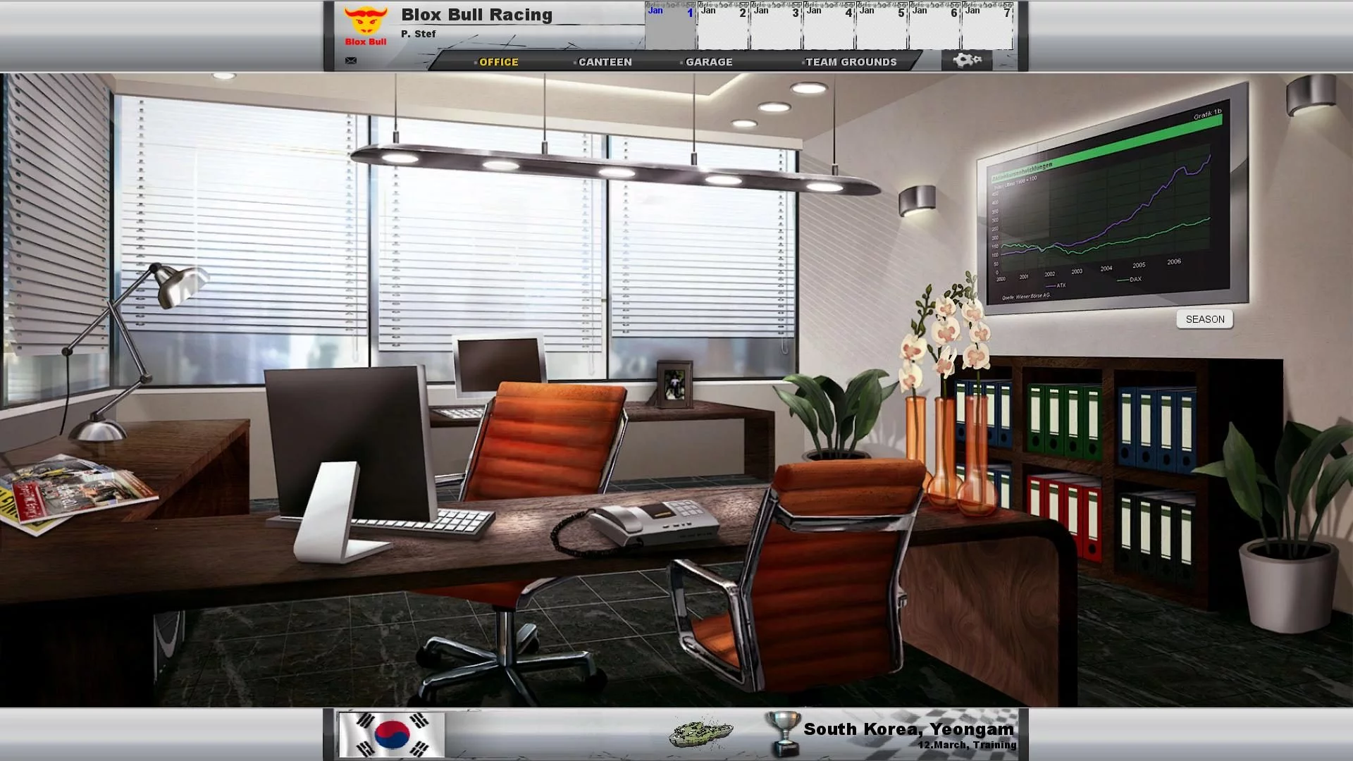 Изображение игры: Racing Manager 2014