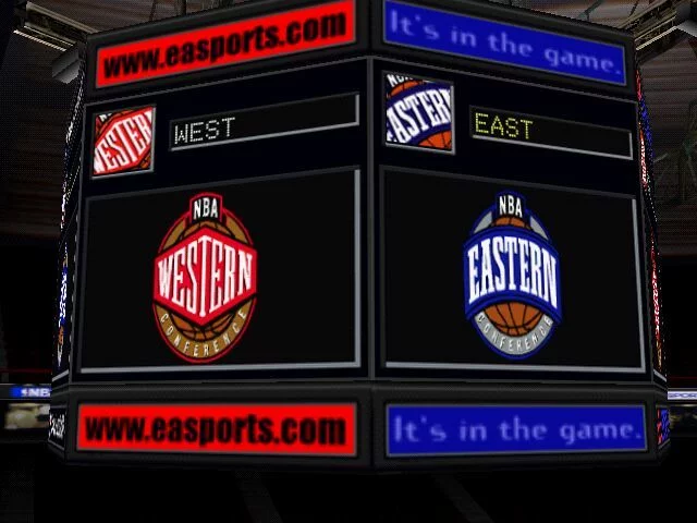 Изображение игры: NBA Live 99