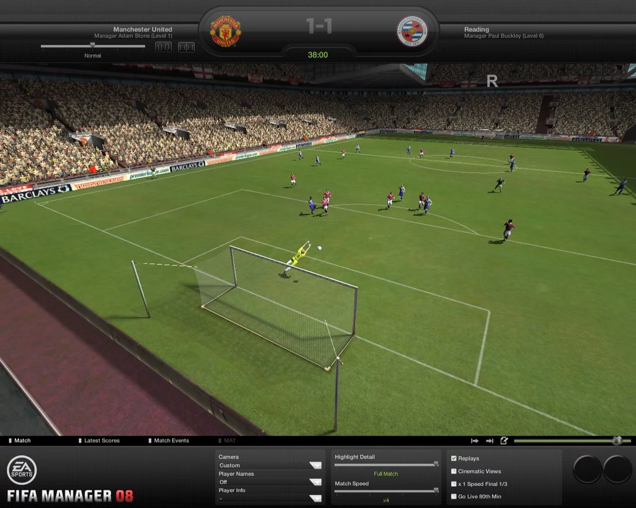 Изображение игры: FIFA Manager 08