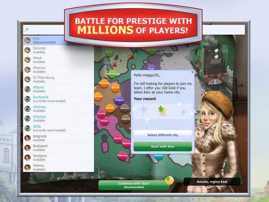 Изображение игры: Rail Nation