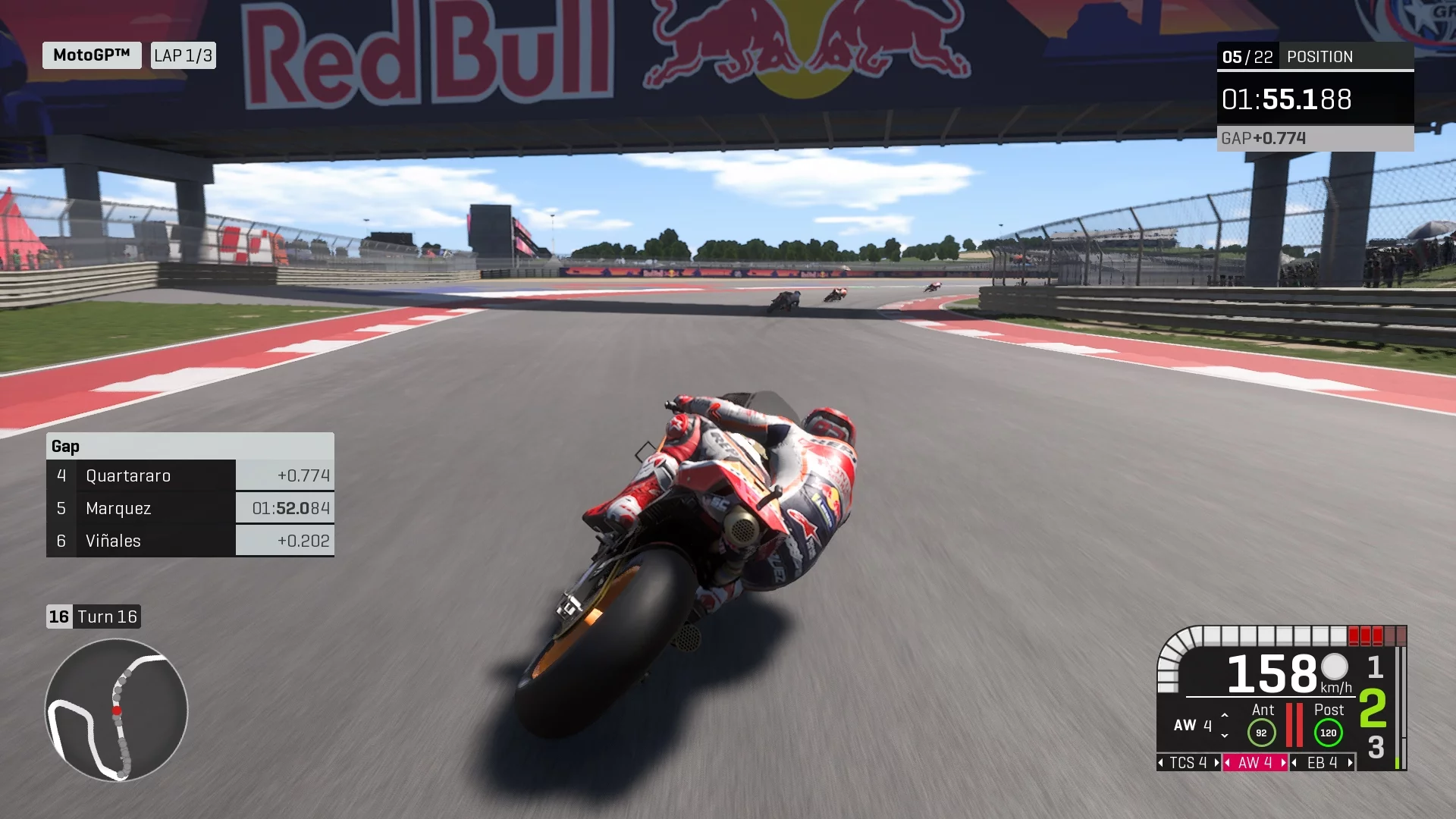 Изображение игры: MotoGP 19