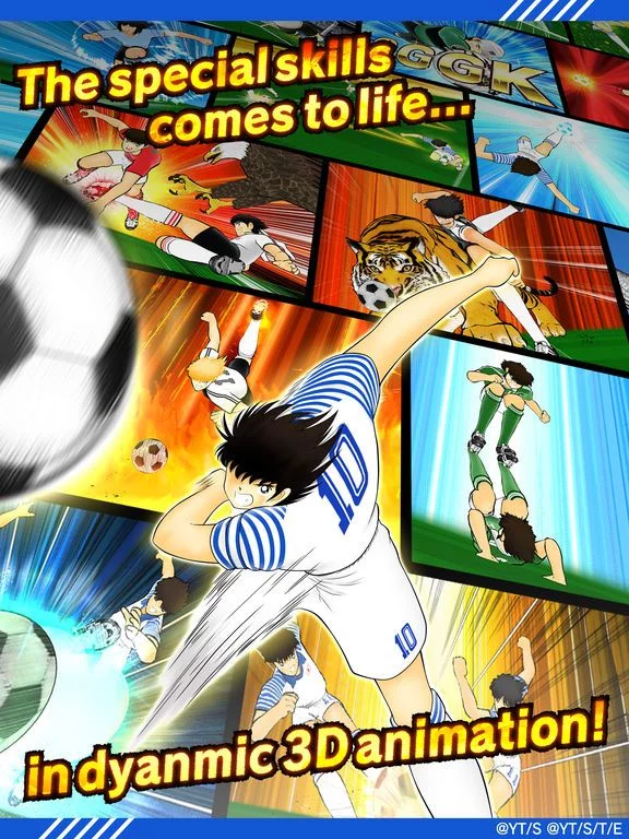 Изображение игры: Captain Tsubasa: Dream Team