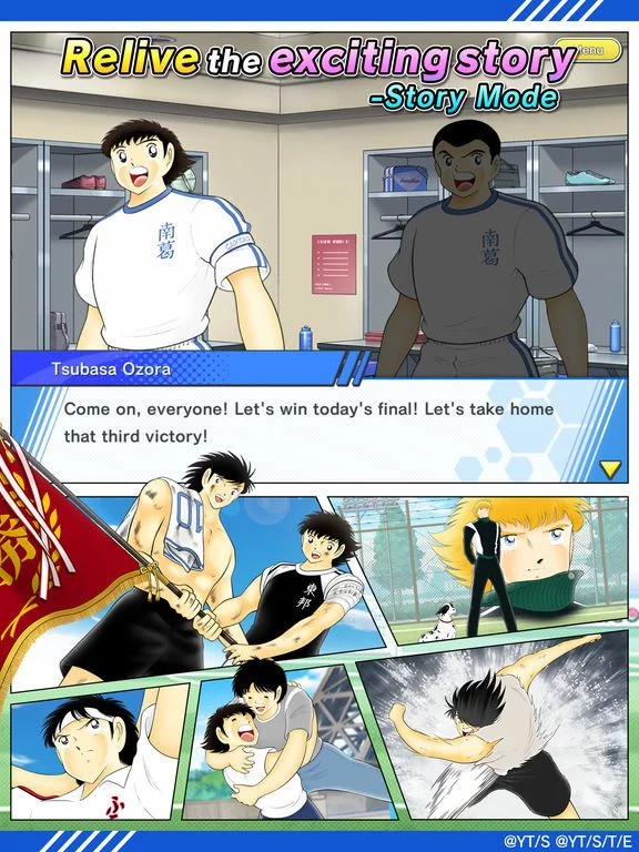 Изображение игры: Captain Tsubasa: Dream Team